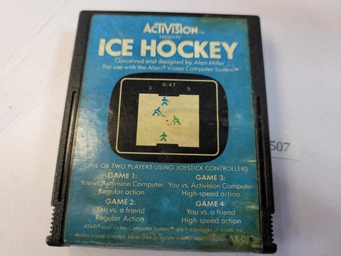 Cartucho de Atari Ice Hockey 507