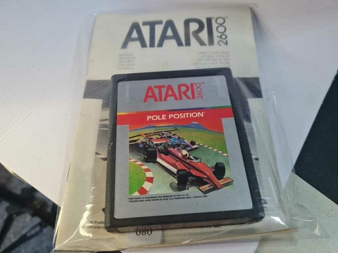 Cartucho de Atari Pole Position com Manual 80