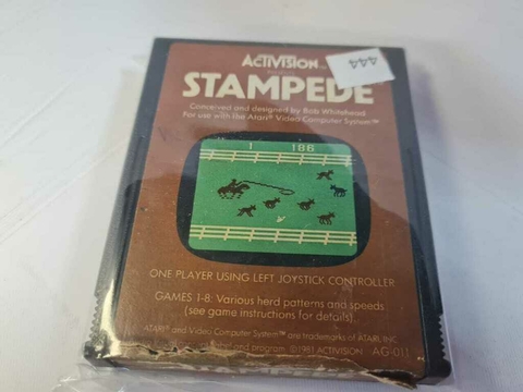 Cartucho de Atari Stampede 444