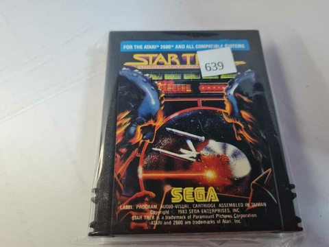 Cartucho de Atari Star Trek Strategic Operations Simulator 639