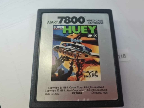 Cartucho de Atari 7800 Super Huey 119