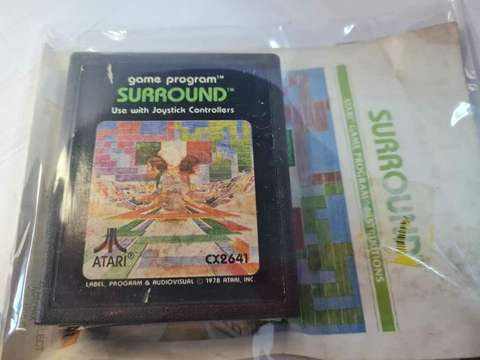 Cartucho de Atari Surround com Manual 309