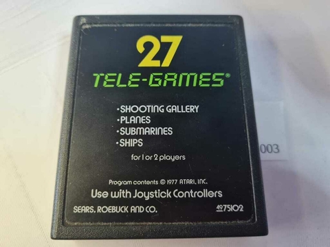 Cartucho de Atari Target Fun Text 3