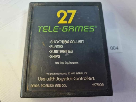 Cartucho de Atari Target Fun Text 4