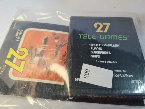 Cartucho de Atari Target Fun com Manual 05