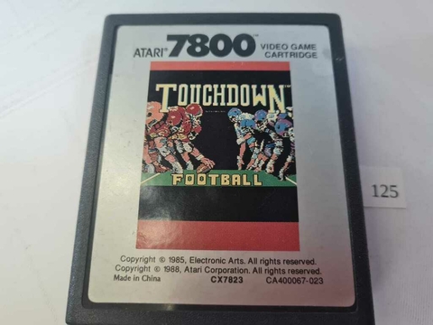 Cartucho de Atari 7800 Touchdown Football 125