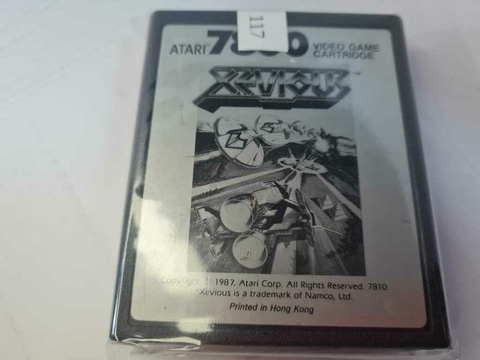 Cartucho de Atari 7800 Xevious 117