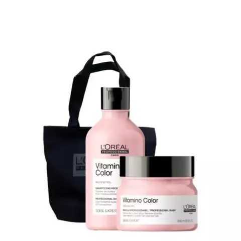 Kit Vitamino Color: Shampoo 300ml + Máscara 250ml + Totebag - comprar online