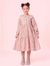 VESTIDO DE ALGODÃO BABADO ESTILO TOILE GOLINHA RENDA