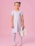 VESTIDO TRICOT MINI TRANÇAS BOTÕES JOIA