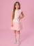 VESTIDO BOUCLE SAIA FRUFRU TULE COM CINTO