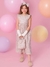 VESTIDO MIDI ALGODÃO ESTAMPADO TOILE BOLSOS