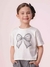 BLUSA COTTON AMPLA SERIGRAFIA LAÇOS CRISTAIS