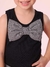 BLUSA CROPPED RIBANA LAÇO FLANELA XADREZ - comprar online