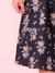 SAIA SHORT MIDI ALGODÃO ESTAMPA URSINHAS E LAÇOS - comprar online