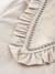 CAMISA TRICOLINE GOLA BABADINHO CRISTAL/AREIA - comprar online