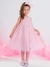 VESTIDO TULE MINI LACINHOS BARBIE/ROSA BABY