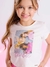BLUSA COTTON SERIGRAFIA BARBIE BONECAS CRISTAIS - comprar online