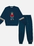 CONJUNTO BLUSÃO E CALÇA AZUL MARINHO - comprar online