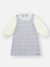 VESTIDO MANGA LONGA AZUL HORTENCIA - comprar online