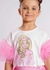 BLUSA COTTON SERIGRAFIA BARBIE TULE