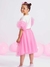 SAIA SHORT MIDI TULE MINI LACINHOS BARBIE na internet