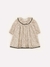 VESTIDO DE ALGODÃO ESTAMPA TOILE BABADO - comprar online