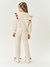 CONJUNTO JAQUETA E CALÇA OFF WHITE - comprar online
