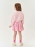 CONJUNTO BLUSÃO E SHORT SAIA ROSA PLIE/ROSA FLAMENGO - comprar online