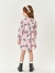VESTIDO MANGA LONGA ROSA PANDA - comprar online