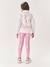 CONJUNTO BLUSÃO E LEGGING ROSA PLIE UNICÓRNIO - comprar online