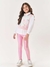 CONJUNTO BLUSÃO E LEGGING ROSA PLIE UNICÓRNIO