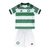 Kit Infantil Celtic I 25/26 - Adidas - Branco e verde