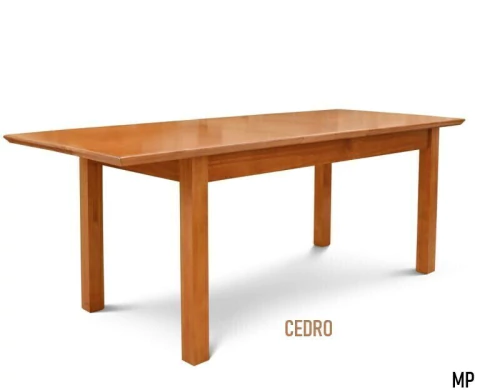 Mesa Tradicional patas cuadradas Extensible