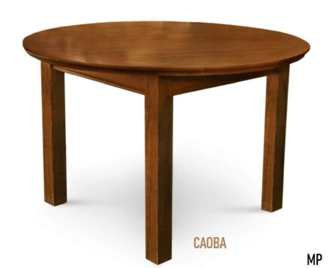 Mesa Redonda Patas Cuadradas
