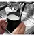 Jarro Latte Acero Inoxidable Con Mango 600 Ml Leche Espuma negra