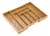 Cubiertero Extensible Madera Bambu Organizador De Cubiertos - comprar online