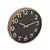 Reloj De Pared 30 Cm Diam Vidrio Plastico Silencioso Deco - comprar online