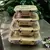 POTE HERMETICO DE VIDRIO RECTANGULAR TAPA BAMBOO CAROL 640 ML TUPER TAPER en internet