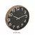 Reloj De Pared 30 Cm Diam Vidrio Plastico Silencioso Deco en internet