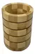 CUBERTERO DE BAMBOO CUADRICULADO ESCURRIDOR PORTA UTENSILLOS - comprar online