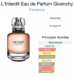 L'Interdit Eua de parfum Givenchy - comprar online