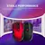 Mouse sem fio 2.4g, receptor usb, 6 botões, profissional, óptico, sem fio, usb - loja online