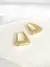 Argola Triangular Grande Semijoia - comprar online