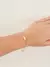 Pulseira Plaquinha Lisa Semijoia
