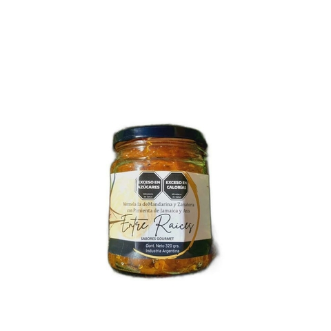 Mermelada de Mandarina y Zanahoria Artesanal y Natural | Entre Raíces - comprar online