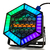 Cob Tipo Hexa Led Retro Light Rgbw - Azul Light - comprar online