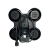 Mini Brut 400w Led Outdoor Branco Quente/frio - Case C/ 5 - comprar online