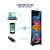 Totem Led Tela 640x1920mm - P2.5 Propaganda Azul Light - AZUL Light
