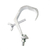 Kit 10 Gancho Garra Alumínio Clamp Treliças Iluminação 50kg